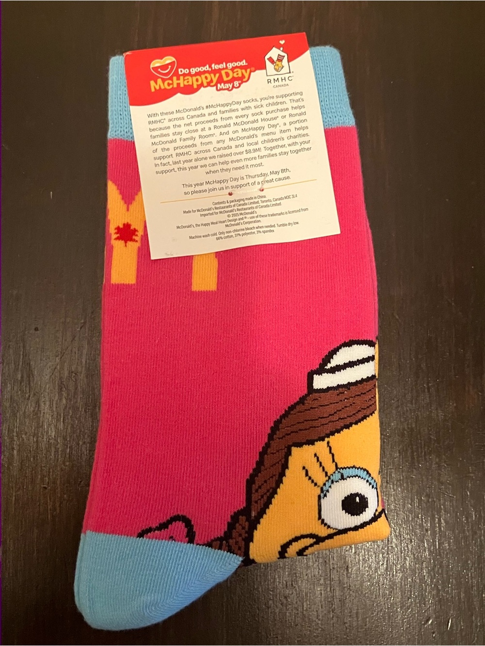 NEW McDonald’s McHappy Socks